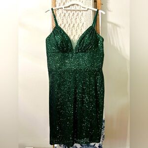 Dancing Queen Sequined Party Dress
